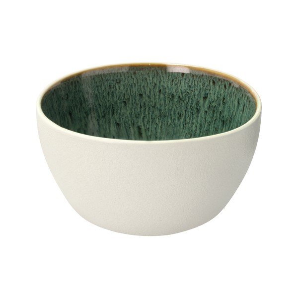 Bijela/zelena zdjelica od kamenine 400 ml Gastro White/Green – Bitz