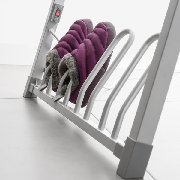 Sivi sklopivi električni stalak za odjeću InnovaGoods Clothes Airer-image-1