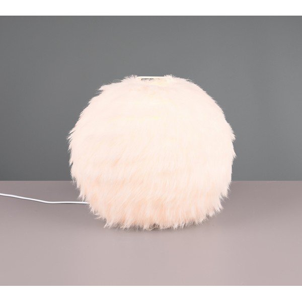 Krem stolna lampa (visina 24 cm) Furry – Reality-image-1