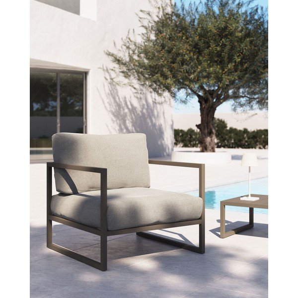 Siva metalna vrtna fotelja Comova – Kave Home-image-3