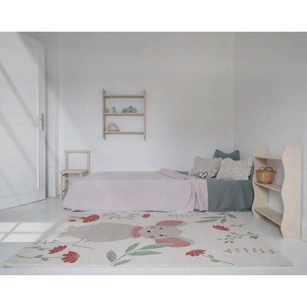Krem dječji tepih 120x170 cm Poly – Nattiot-image-2