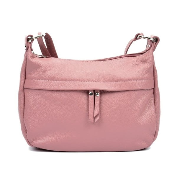 Ružičasta kožna torbica za Renatu Corsi rame