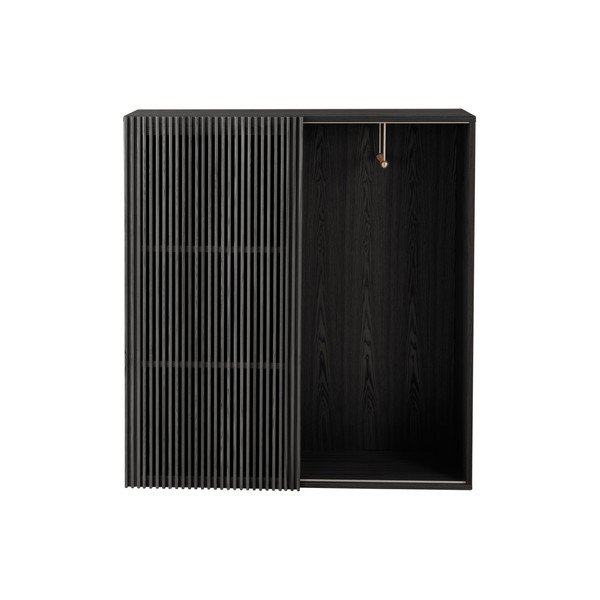 Crni set za hodnik u dekoru jasena 110x120x40 cm Sion – Jotex-image-3