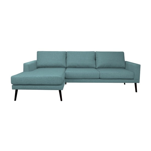 Plava kutna sofa Windsor &amp; Co Rigel, lijevi kut