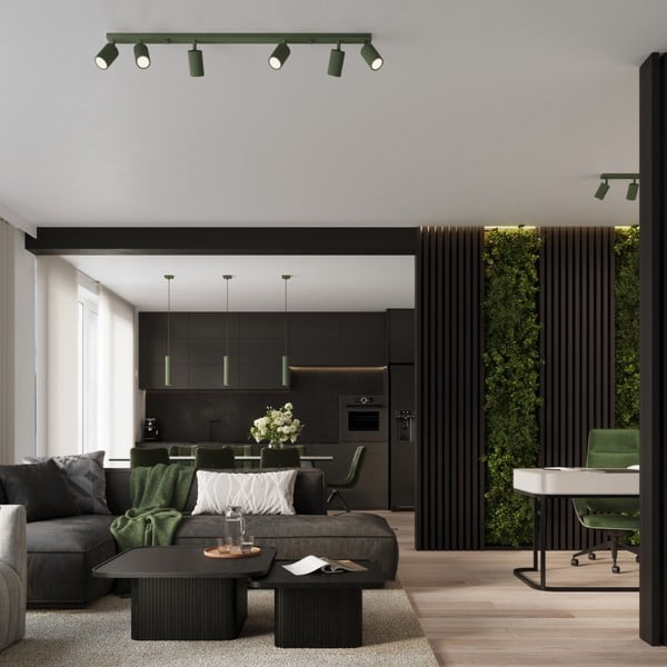 Zeleni reflektor 6,5x81 cm Gleam – Sollux-image-1