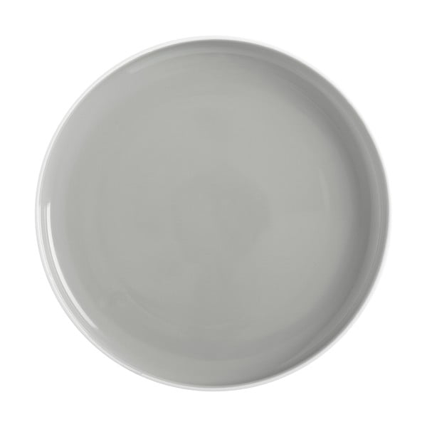 Svijetlo sivi porculanski tanjur Maxwell & Williams Tint, ø 20 cm