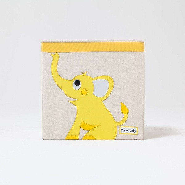 Dječja kutija za pohranu od tkanine Robby the Elephant - Rocket Baby-image-1