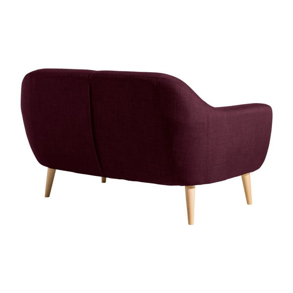 Bordo crveni dvosjed Max Winzer Kelly-image-3