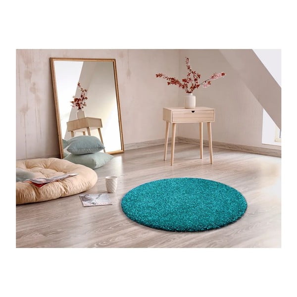 Plavi tepih Universal Aqua Liso, Ø 100 cm-image-1