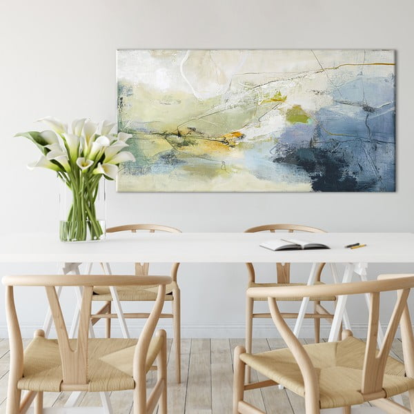 Slika s ručno oslikanim elementima 140x70 cm Alight   – Malerifabrikken-image-1