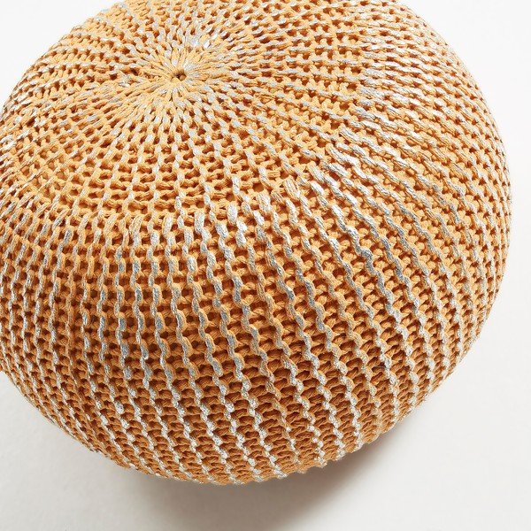 Narančasti pouf za sjedenje La Forma Shore-image-1