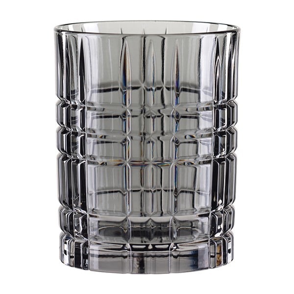 Siva kristalna čaša za viski Nachtmann Highland Smoke, 345 ml