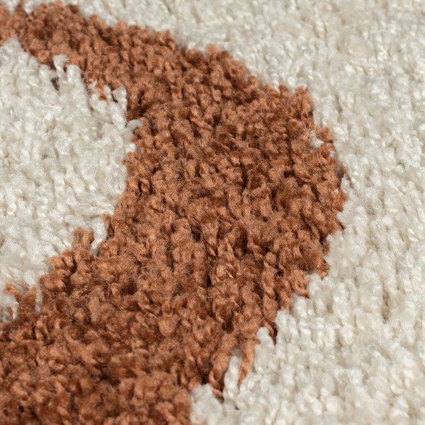 Krem tepih 80x150 cm Squiggle – Flair Rugs-image-3