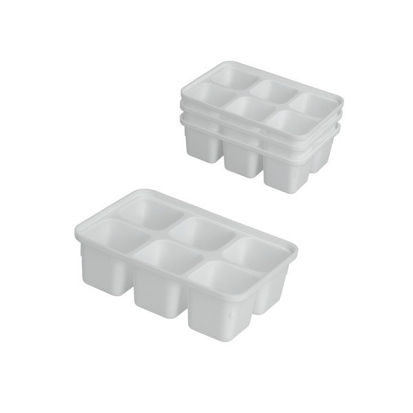 Set s 4 bijela kalupa za led Metaltex Ice Cube-image-1