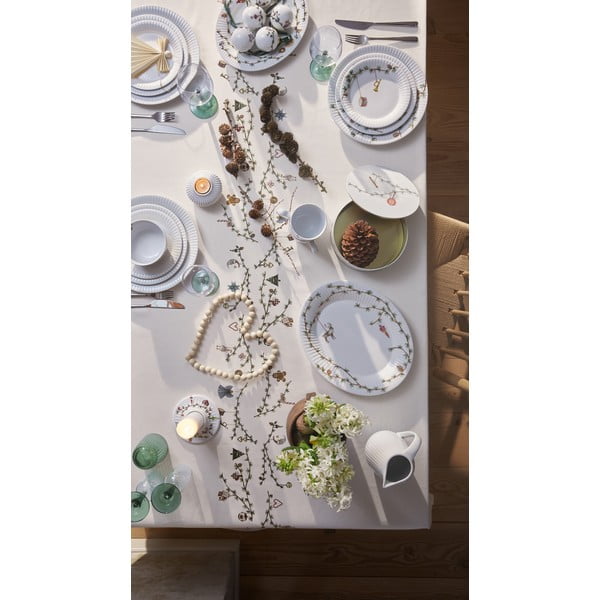 Bijeli porculanski tanjur za posluživanje s božićnim motivom 27x34 cm Hammershøi – Kähler Design-image-3