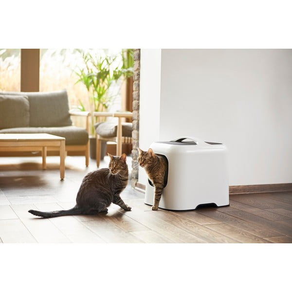 Bijeli mačji WC 40x51 cm Biala – Rotho-image-4