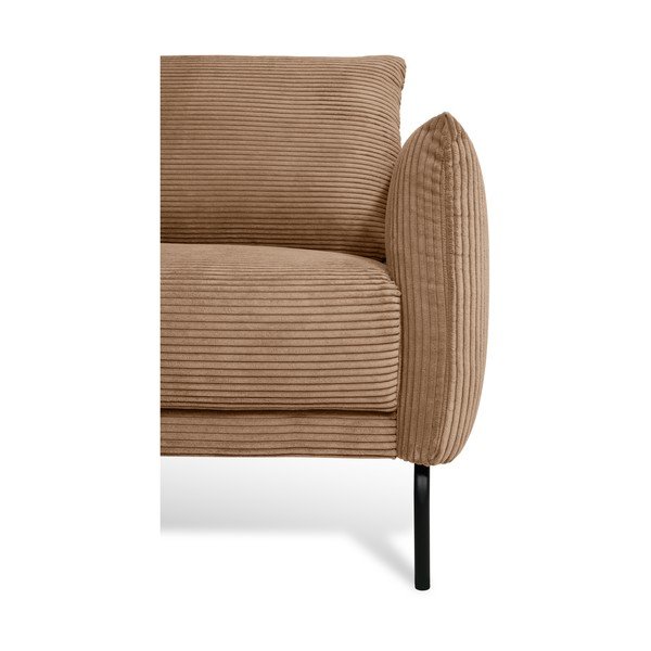 Svjetlo smeđa sofa od samta 212 cm Venray – Scandic-image-3