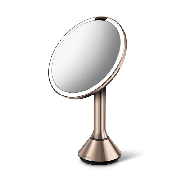 Kozmetičko ogledalo s osvjetljenjem/povećavajuće (5x) ø 20 cm Sensor – simplehuman-image-4