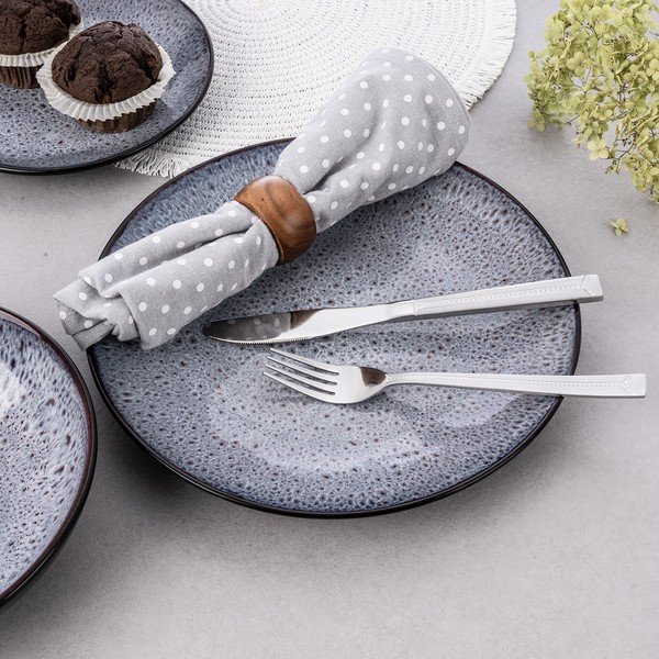 Pribor 24 kom od nehrđajućeg čelika u srebrnoj boji Bright – Orion-image-3