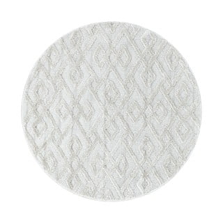 Krem okrugli tepih ø 80 cm Pisa – Ayyildiz Carpets