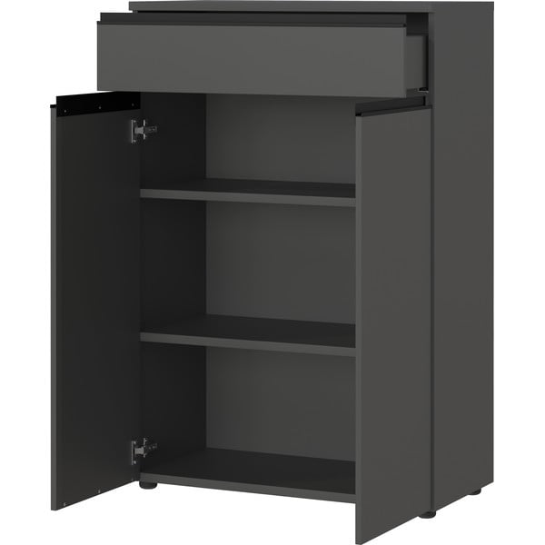 Antracitno sivi ormarić 81x120 cm Bedano – Germania-image-3