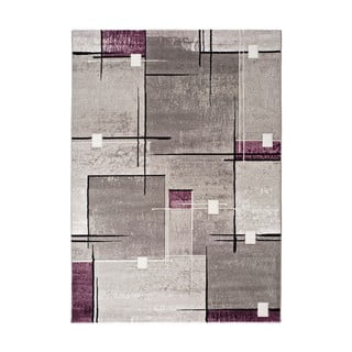 Sivo-ljubičasti tepih Universal Detroit, 140 x 200 cm