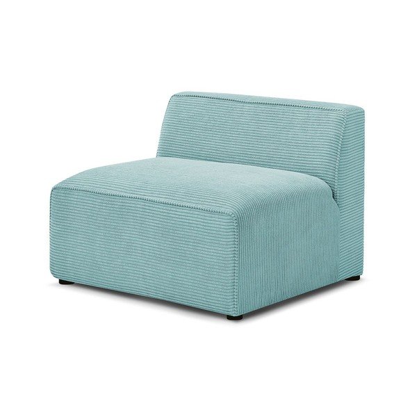 Mentol zelena modularna sjedeća garnitura od samta (srednji modul ) Megeve – Bobochic Paris-image-3