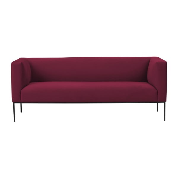 Crveni trosjed Windsor & Co Sofas Neptune, 195 cm