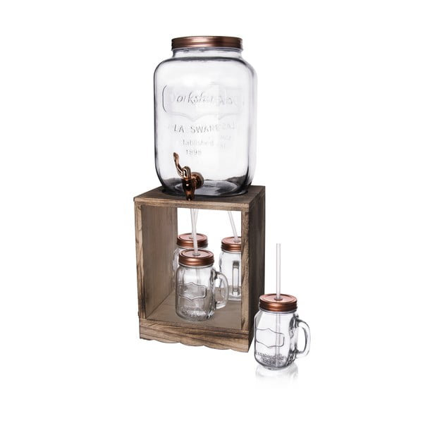 Vrč za limunadu s čašama 8,8 l – Orion-image-1