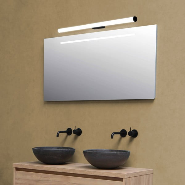 Crna zidna svjetiljka SULION Caspio, dužine 90 cm-image-2