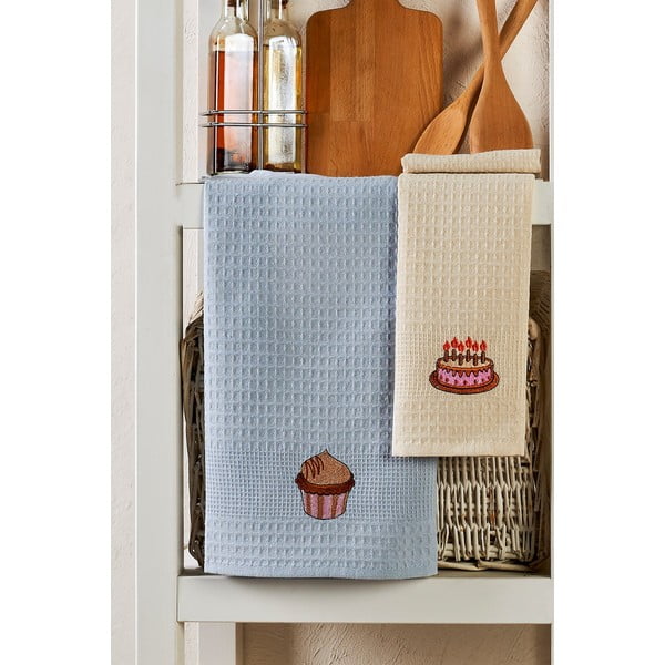 Pamučna kuhinjska krpa 6 kom 40x60 cm Cake – Foutastic-image-4