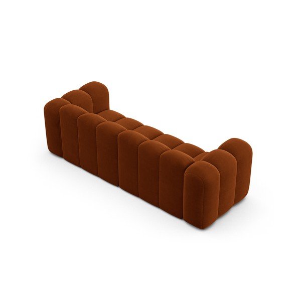 Narančasta sofa 228 cm Lupine – Micadoni Home-image-2