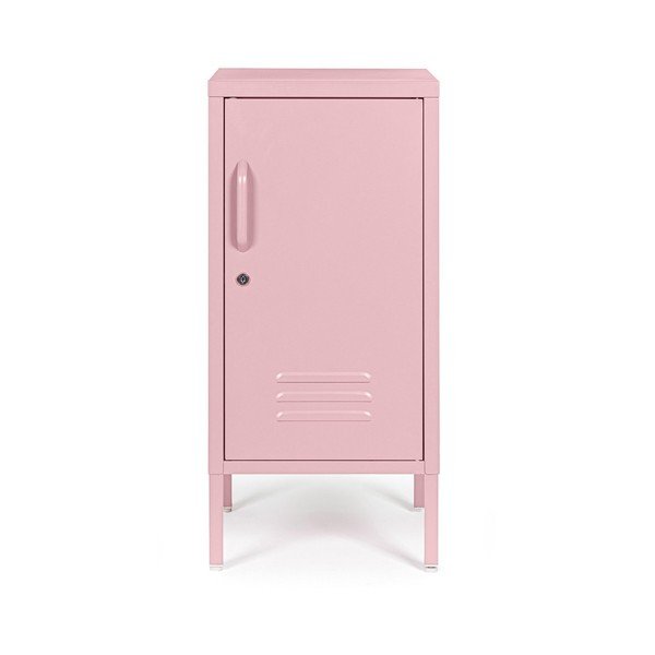 Svijetlo ružičasti metalni ormarić sa zaključavanjem 35x76x40 cm Cambridge – Yes Everyday