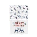 Božićni platneni stolnjak u setu od 2 kom 45x35 cm Merry Blue Christmas - Butter Kings