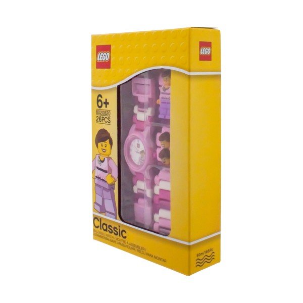Dječji ružičasti sat s figuricom LEGO® Classic-image-3