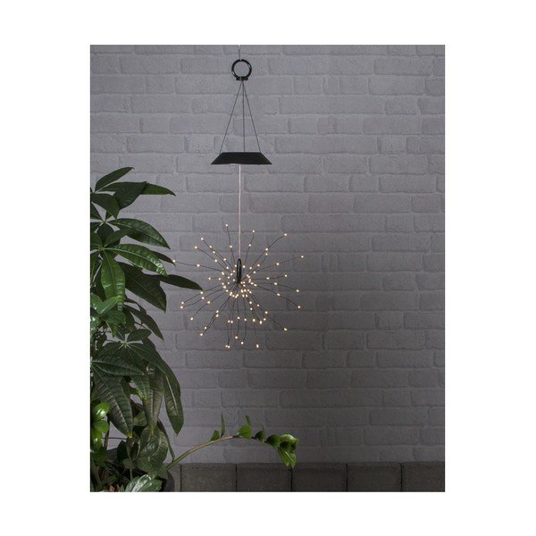 Vanjska solarna viseća LED svjetiljka s bijelim diodama Star Trading Firework, visina 50 cm-image-3