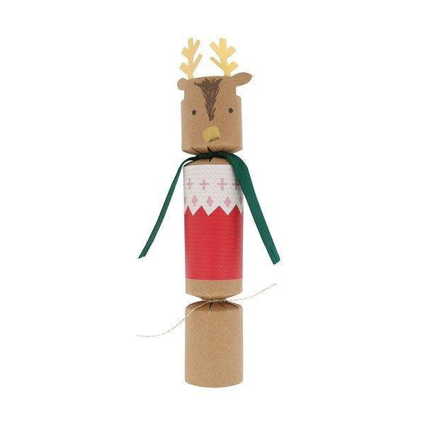 Božićni praskavci u setu 6 kom Reindeers in Jumpers – Meri Meri-image-3