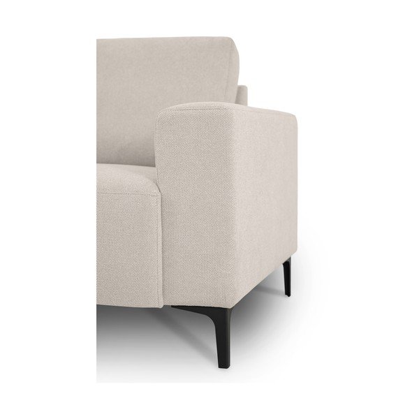 Bež kutna garnitura od šenila (s lijevim kutom/s ležaljkom) Fabian – Scandic-image-4