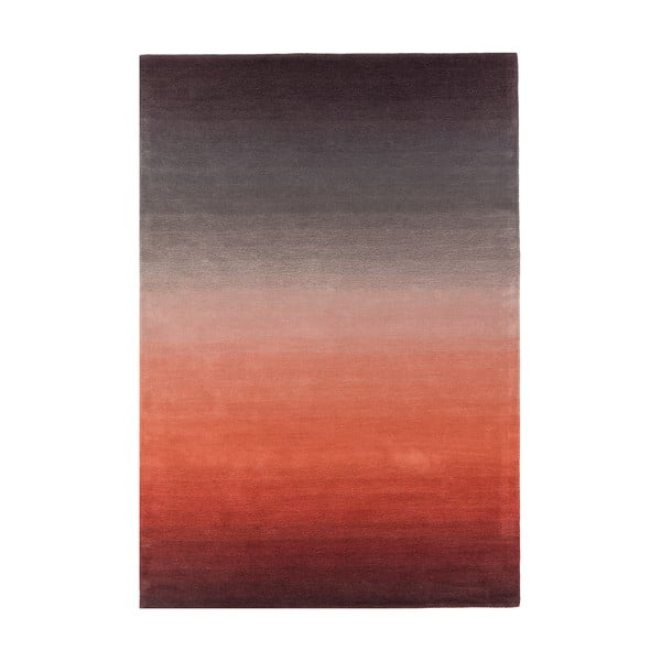 Crveno-sivi tepih Asiatic Carpets Ombre, 160 x 230 cm