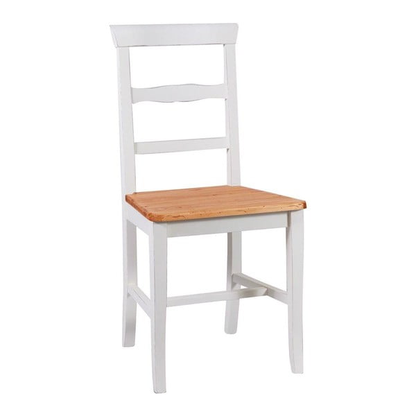 Stolica od bijele bukve sa svijetlosmeđim Biscottini Addy sjedalom