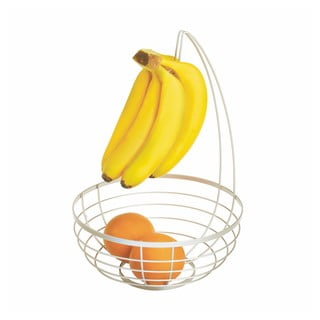 Košara za voće s kukicom iDesign Austin, ø 27,31 cm