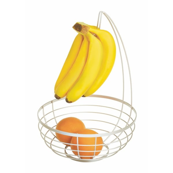 Košara za voće s kukicom iDesign Austin, ø 27,31 cm