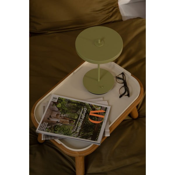 Zelena metalna LED stolna lampa s metalnim sjenilom (visina 31 cm) Asteria Move – UMAGE-image-3