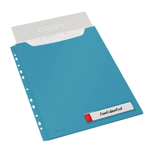 Plavi uredski fascikli Leitz Cozy velikog kapaciteta, A4-image-2