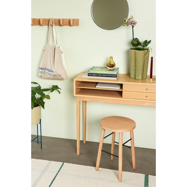 Radni stol u dekoru hrasta 37x145 cm Collect - Hübsch-image-2