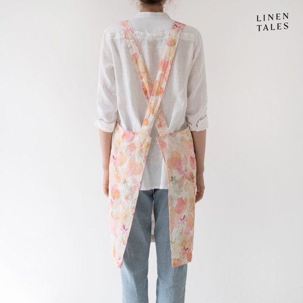 Lanena pregača Crossback - Linen Tales-image-2