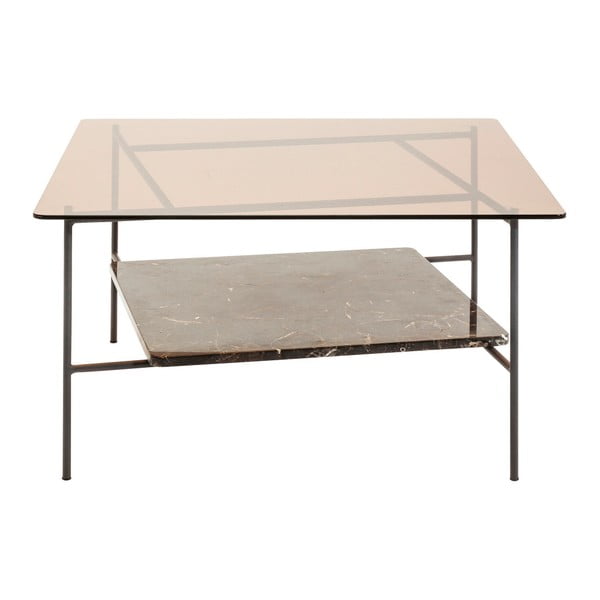 Metalni stolić za kavu Kare Design Salto, 80 x 80 cm
