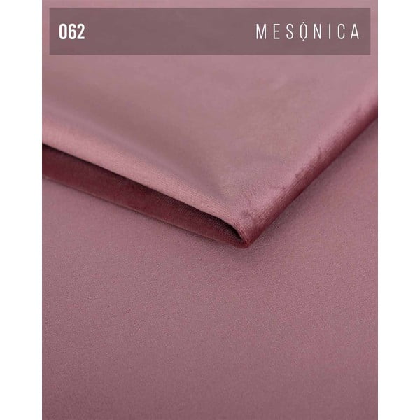 Ružičasta baršunasti fotelja Moilo – MESONICA-image-4