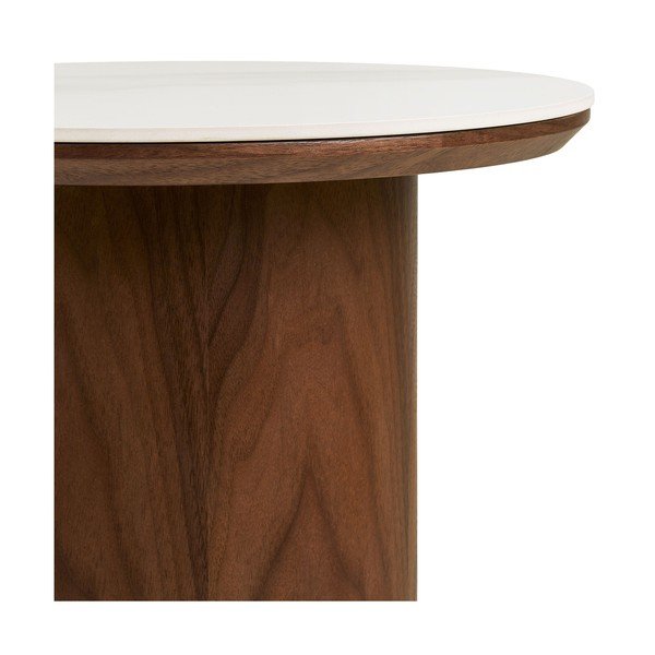 Okrugao pomoćni stol s keramičkom daskom ø 40 cm Noli – House Nordic-image-4