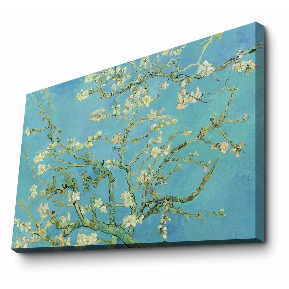 Zidna reprodukcija na platnu Vincent Van Gogh Almond Blossom, 100 x 70 cm